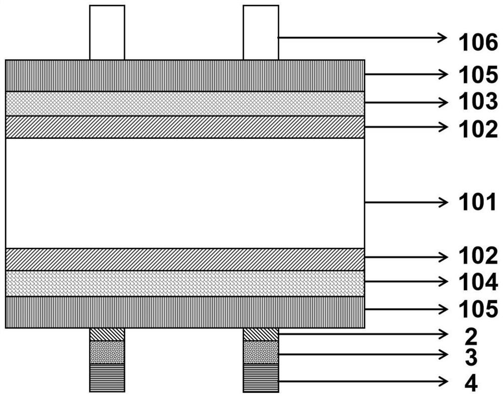 Electrode design and cell interconnection method of heterojunction solar cell with double-sided power generation