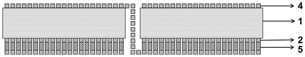 Electrode design and cell interconnection method of heterojunction solar cell with double-sided power generation