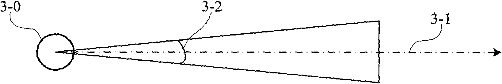 Vehicle collision warning system based on optical communication