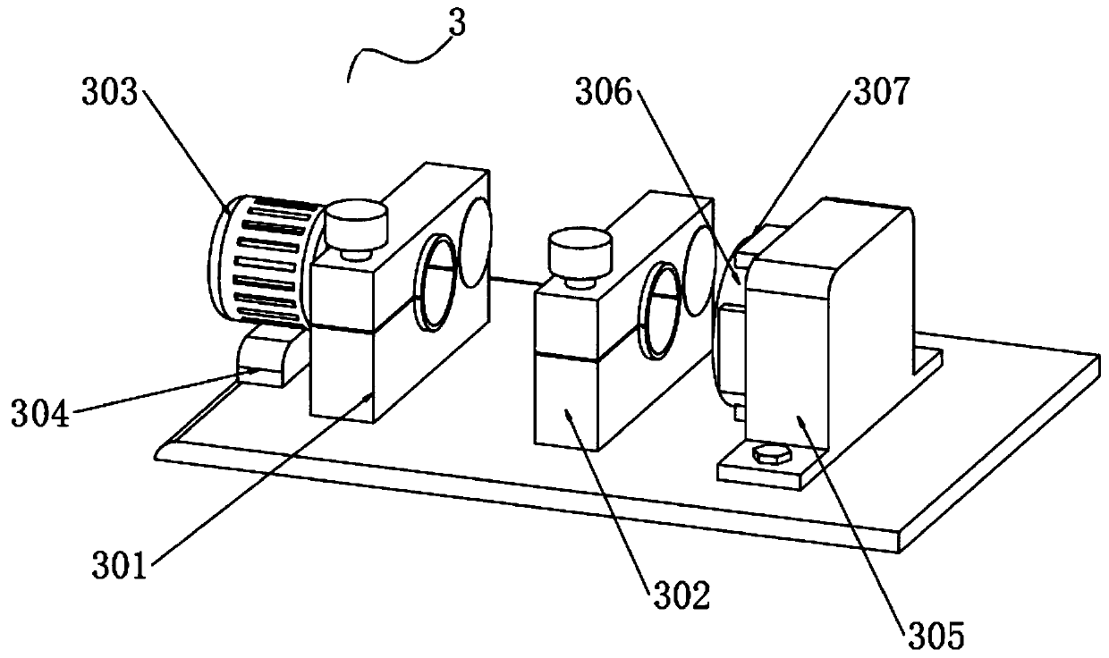 Spindle error correction and detection integrated device of numerical control machine tool