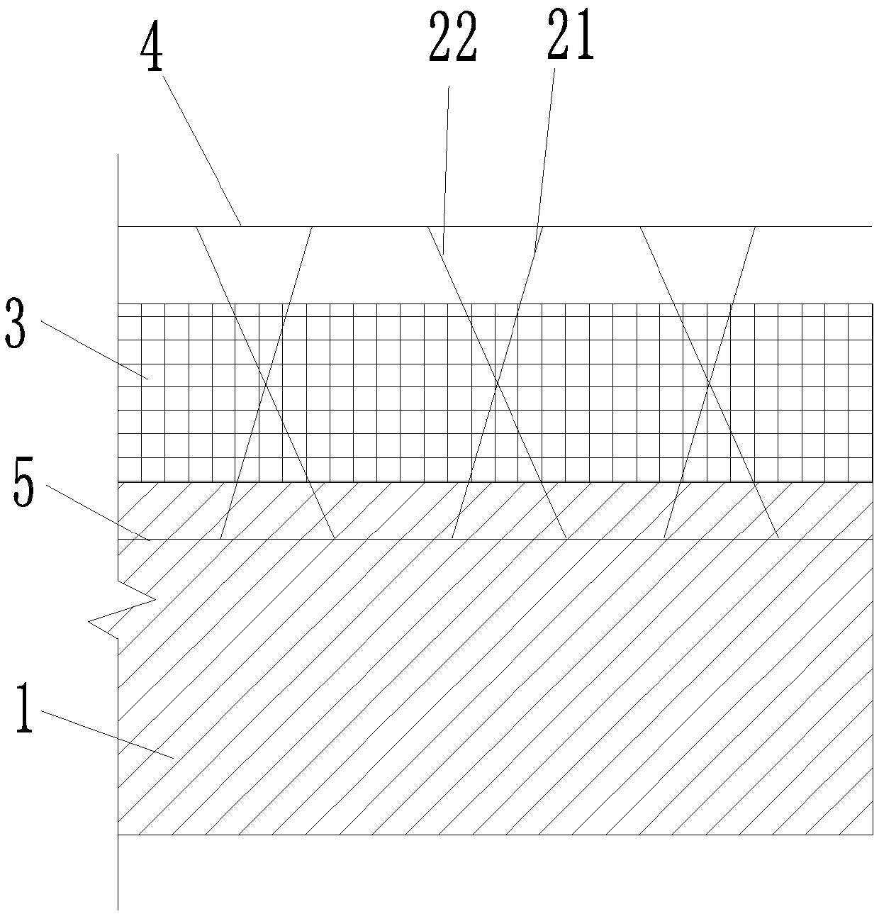 Filling building block for pouring and construction method thereof