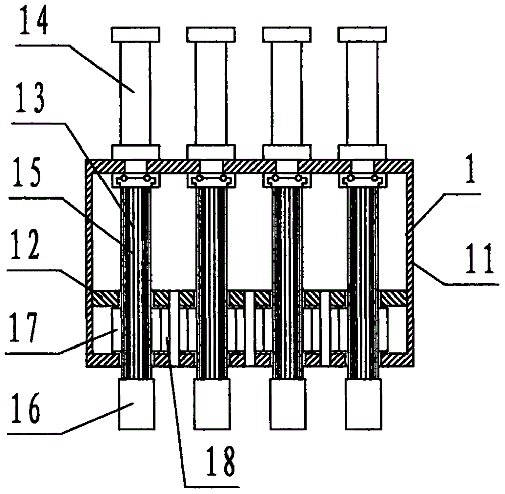 Numerical control drilling and milling machine with numerical-control multi-axis double working tables