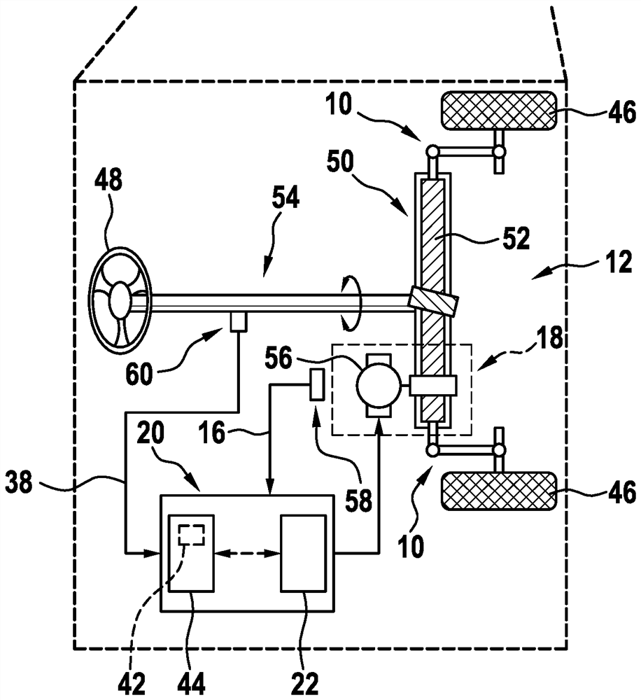 Method for ascertaining and/or monitoring a mechanical state of a tie rod apparatus