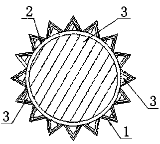 Dedusting filter element