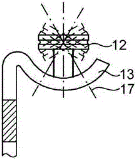 Spinning machine having a false twist device