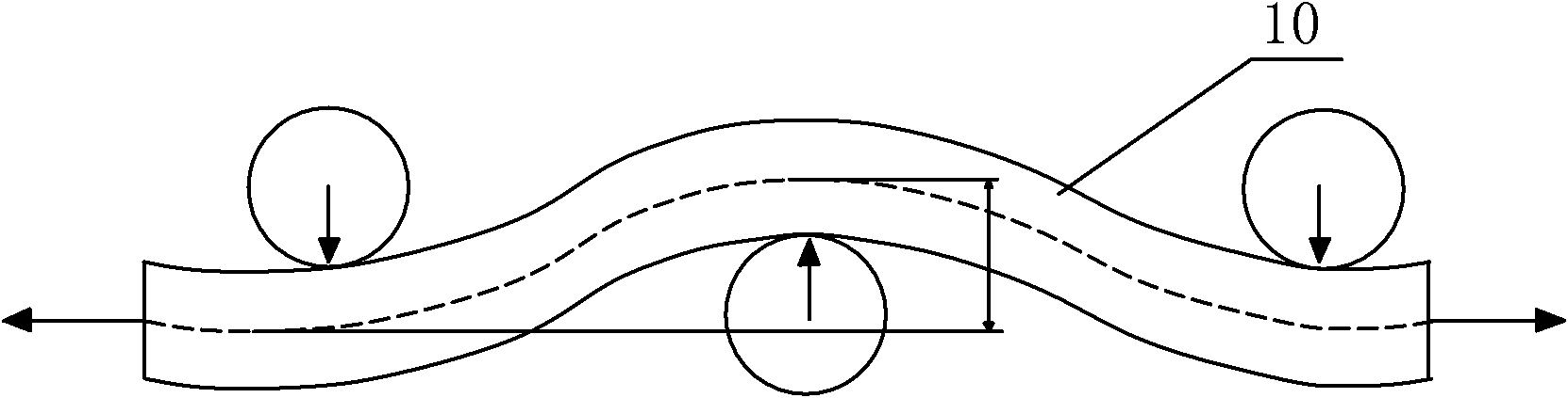 Optical fiber type high-precision tension detection device