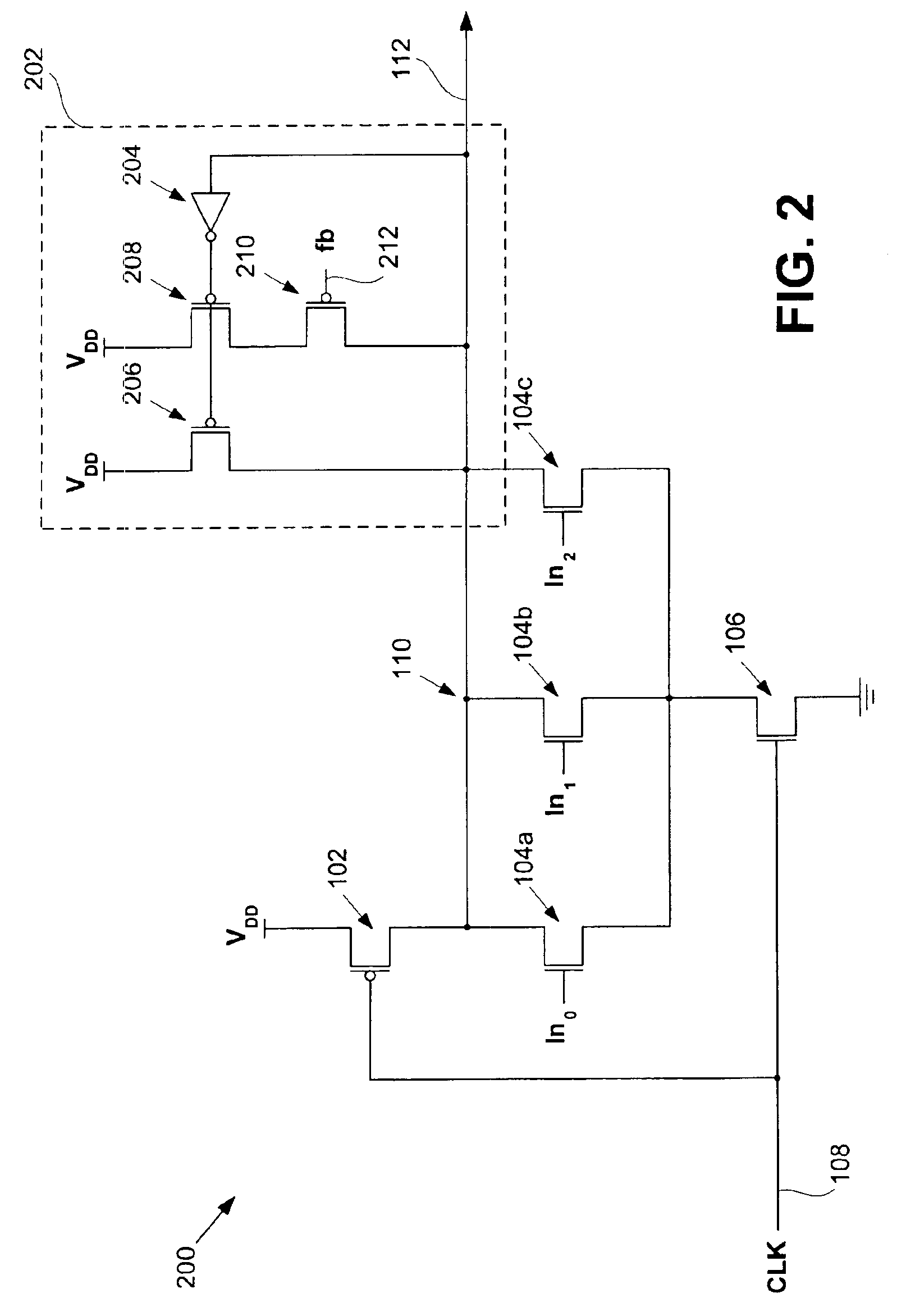 Adaptive keeper sizing for dynamic circuits based on fused process corner data