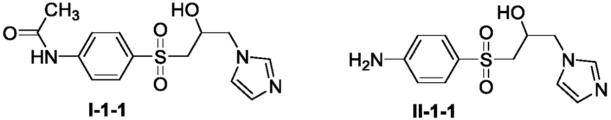 Isopropyl alcohol bridged sulfonazole type compound as well as preparation method and application thereof