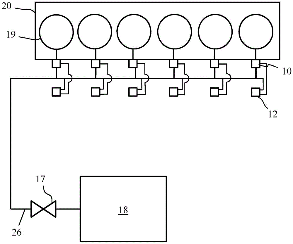 multi-cylinder piston engine