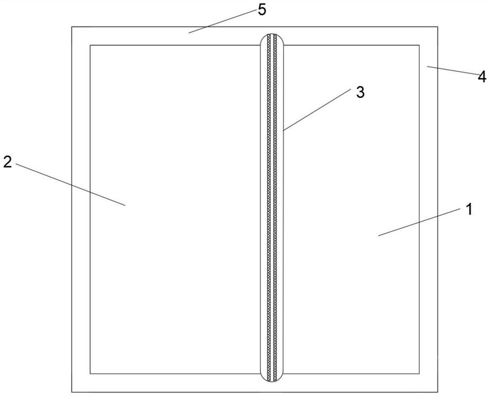 Clamping chain intercommunication type packaging bag and using method