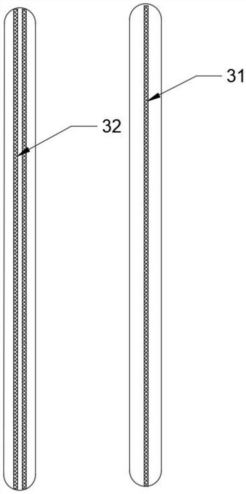 Clamping chain intercommunication type packaging bag and using method