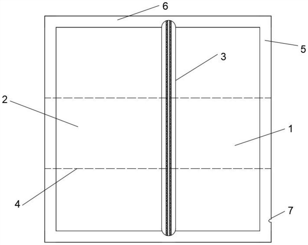 Clamping chain intercommunication type packaging bag and using method