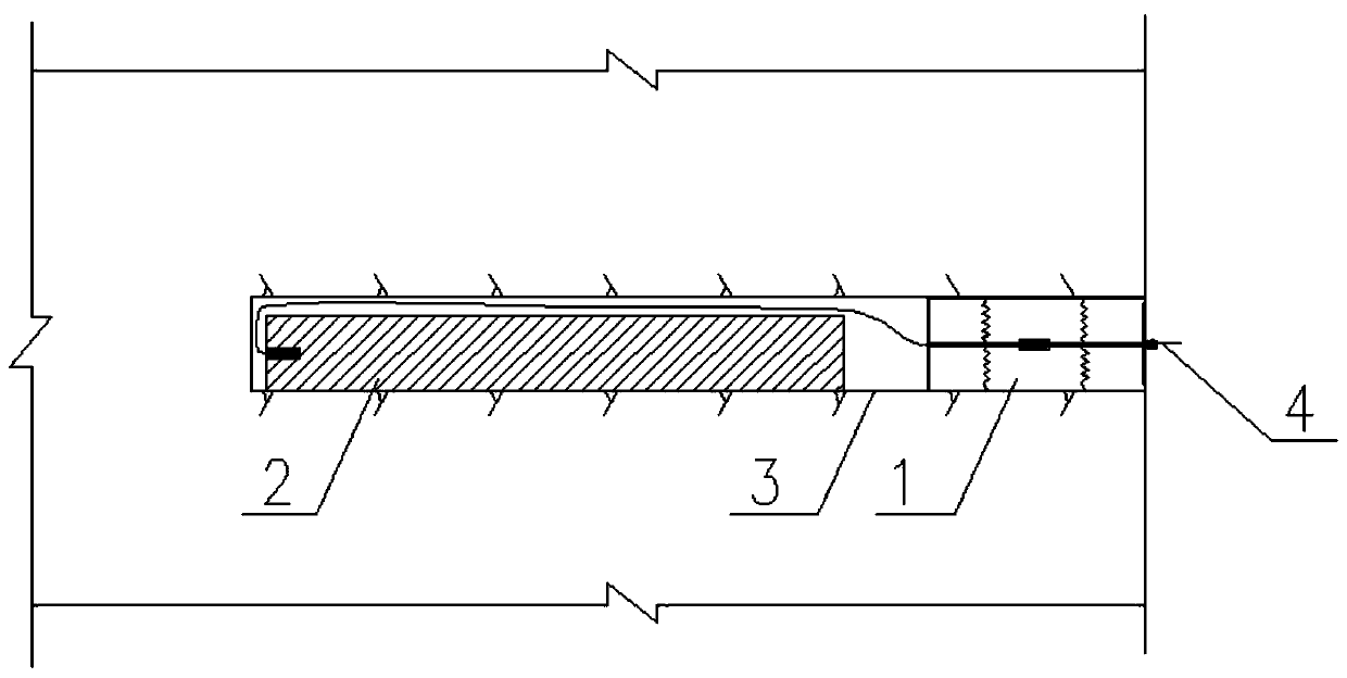 Blast hole blocking device for tunnel blasting