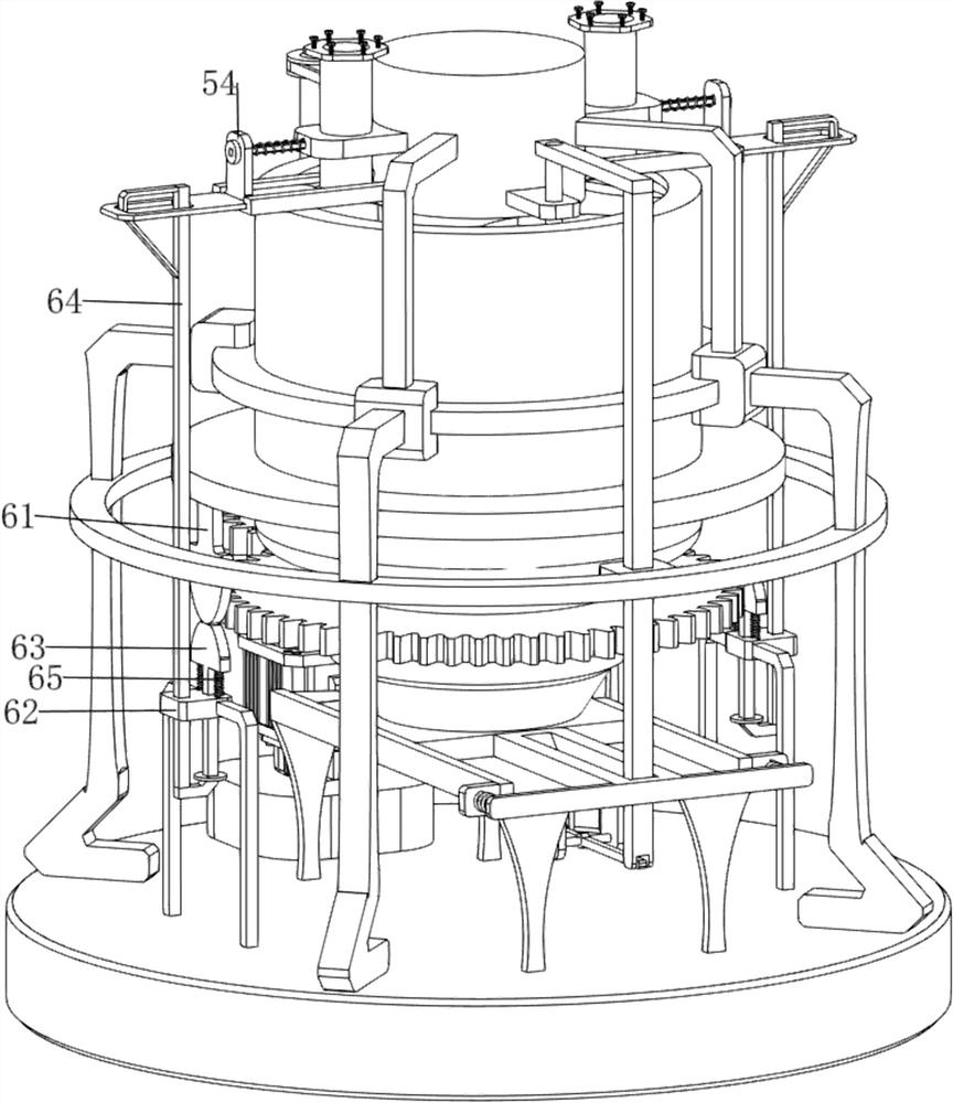 Liquid medicine mixing preparation equipment for medicament department