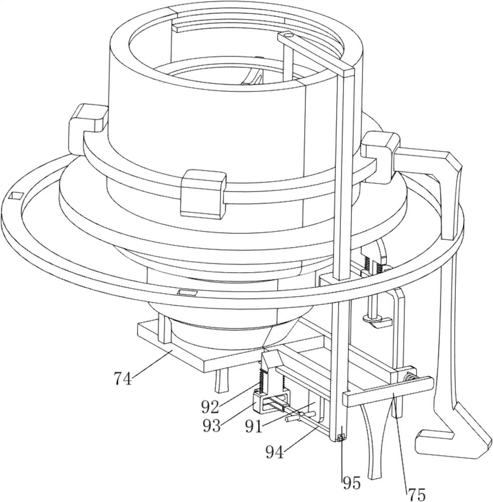 Liquid medicine mixing preparation equipment for medicament department