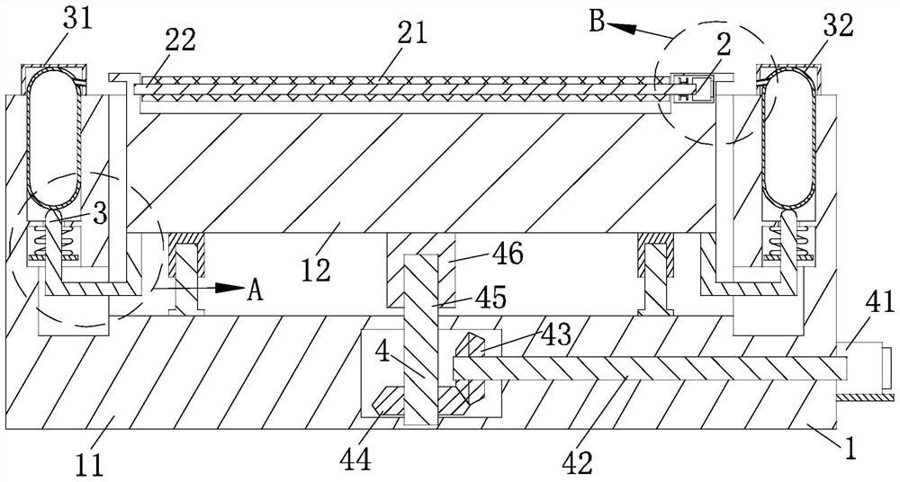 Automatic moving and lifting type workbench for intelligent machining machine tool