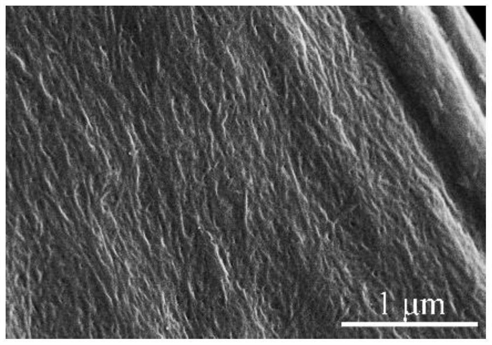 Flexible gas-retardant gas gel, its preparation method and application