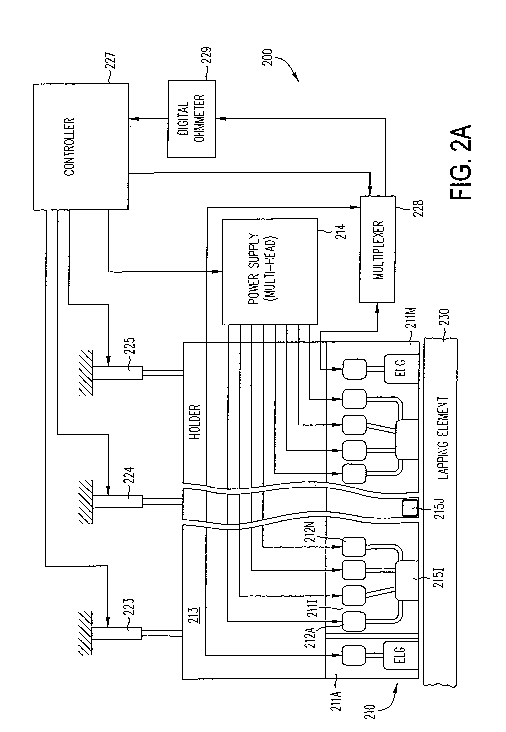 Storage device including a center tapped write transducer