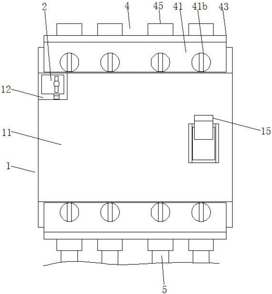 Safety electric leakage circuit breaker and application method thereof