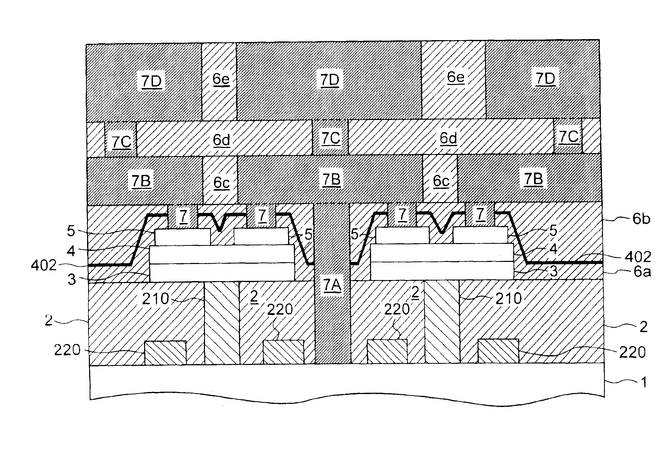 Semicondutor device having ferroelectric capacitor and hydrogen barrier film and manufacturing method thereof