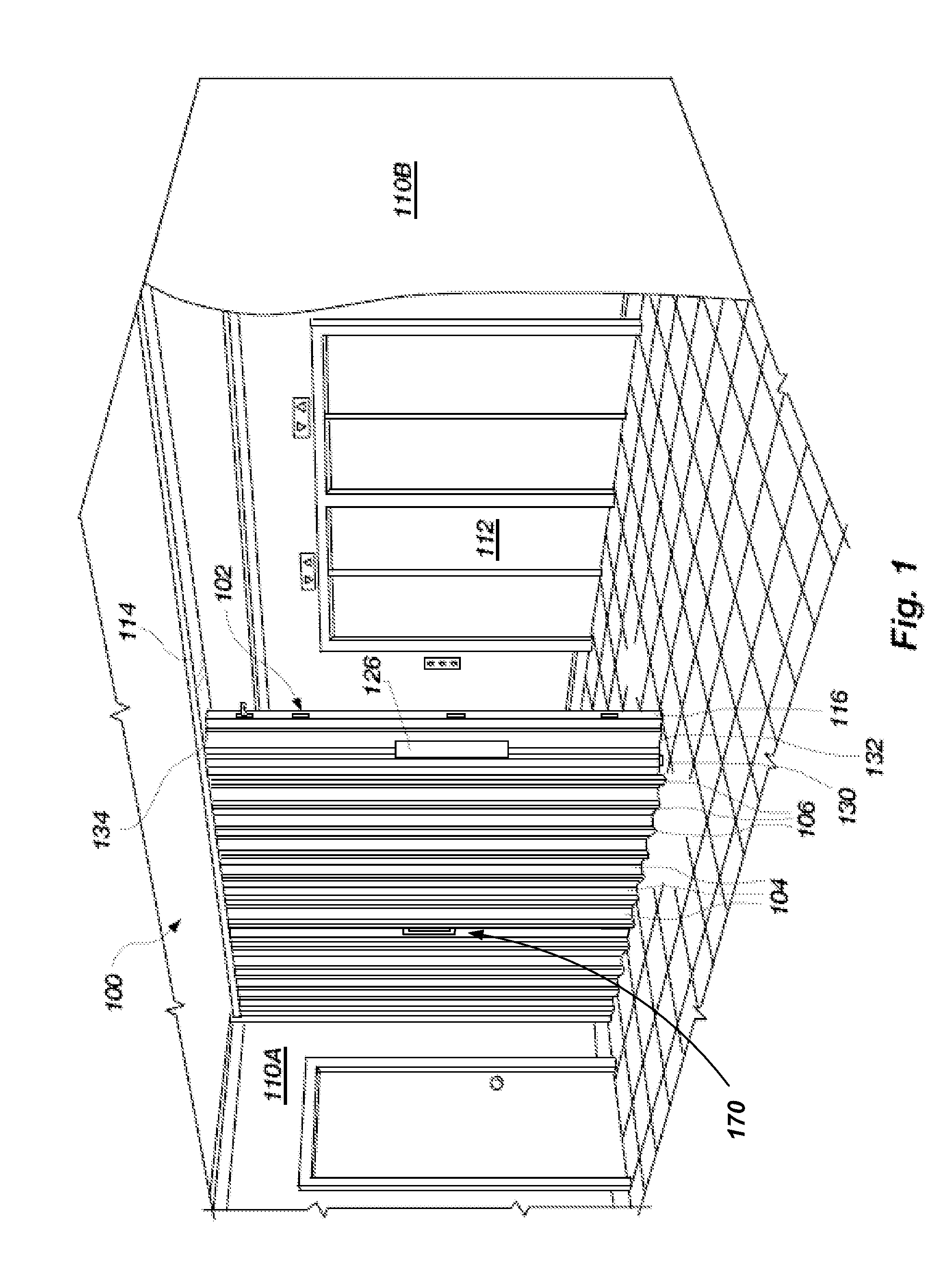 Vision panel for movable partition, movable partitions and related methods