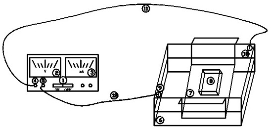 A device and method for reducing kasugamycin content in kasugamycin residue