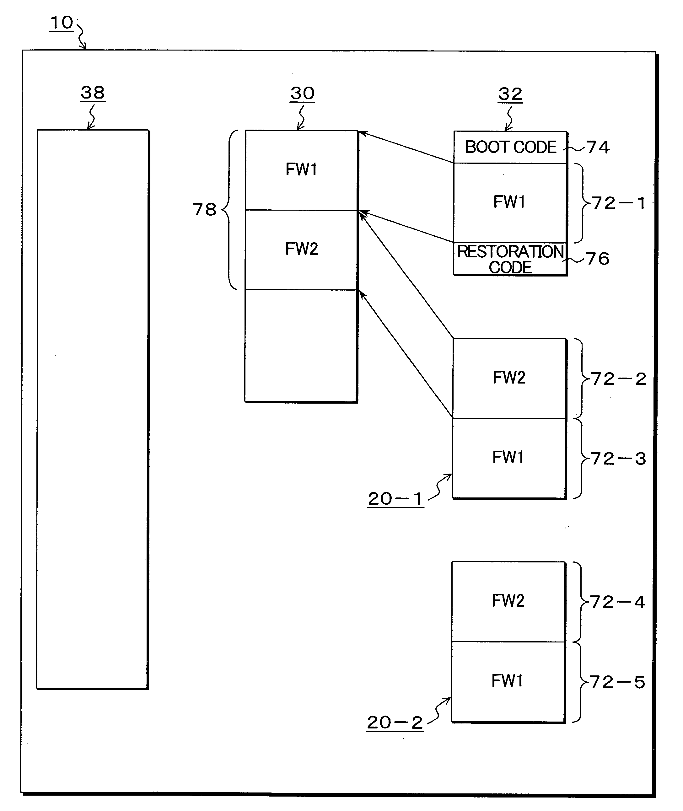 Storage apparatus, control method, and control device