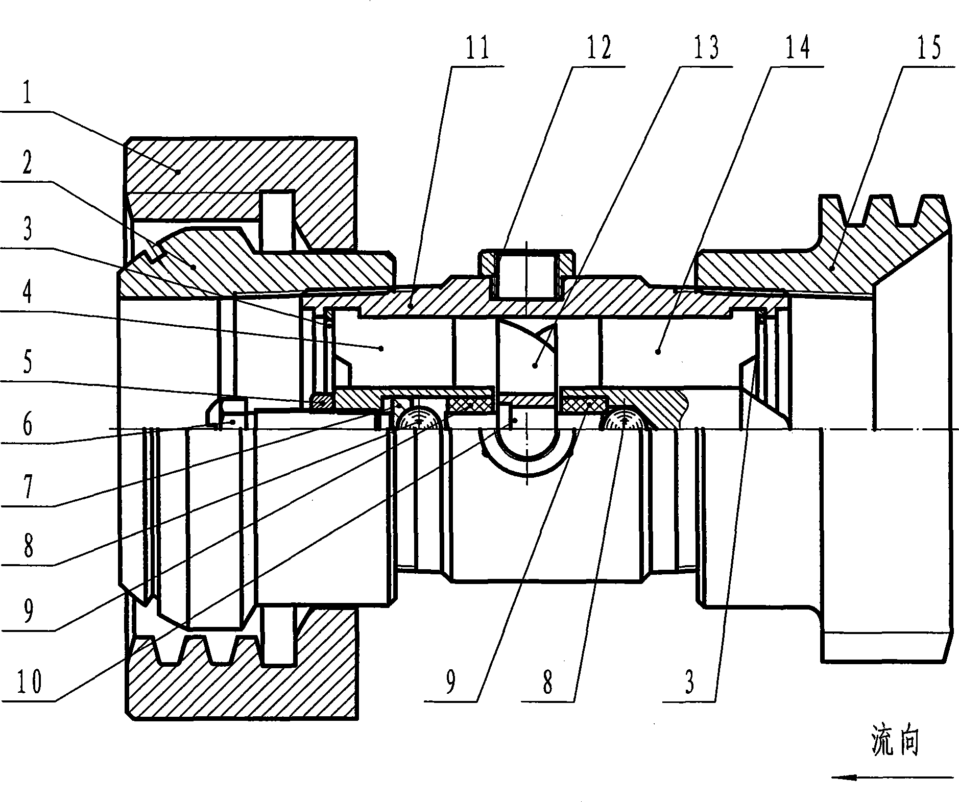 Turbine type flow sensor for oil field well cementing