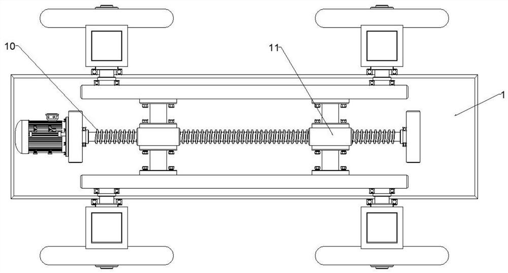 A height-adjustable mechanical arm and a farmland ditch-drilling robot