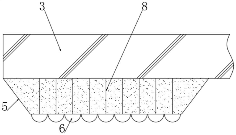 A self-contained waterproof zipper