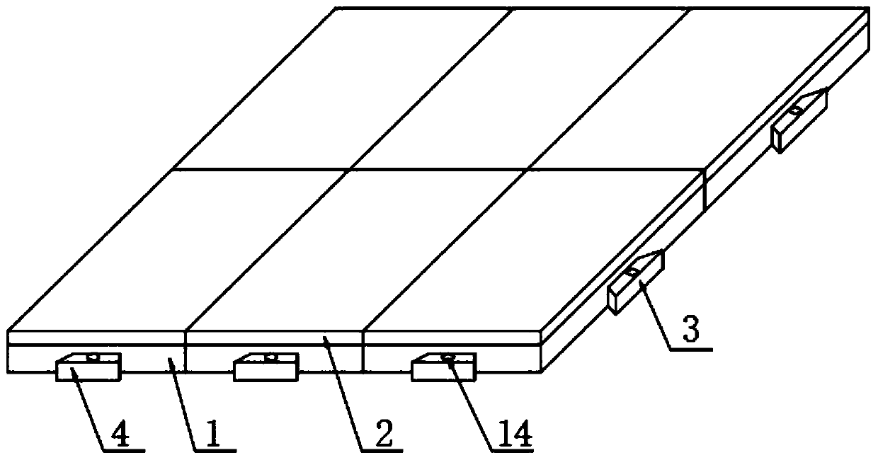 House building material insulation board capable of being conveniently assembled