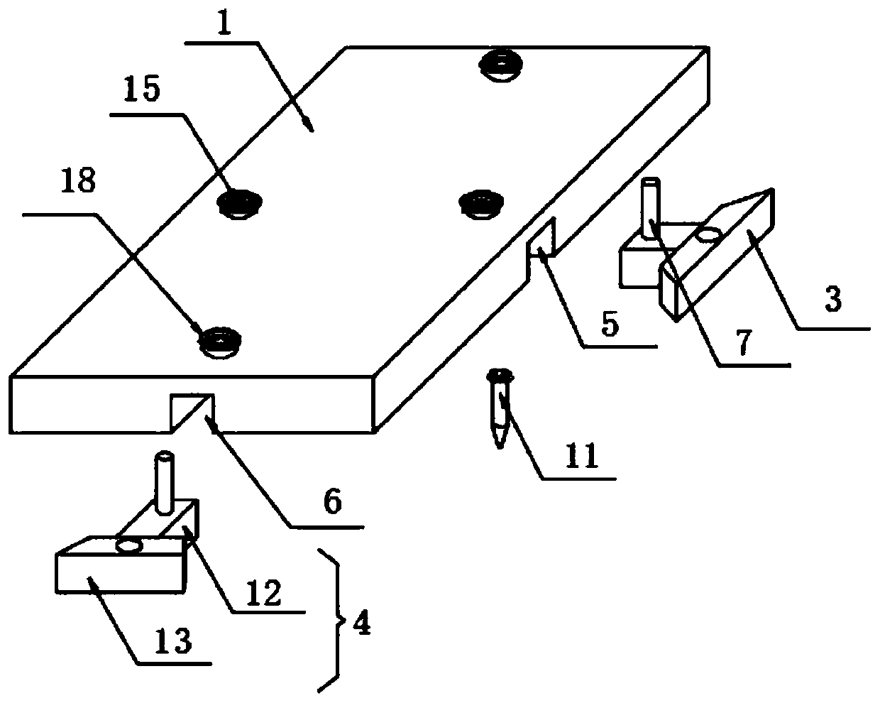 House building material insulation board capable of being conveniently assembled