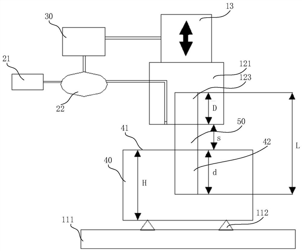 Cylinder head conduit press-fitting method, system and device with self-adaptive characteristics