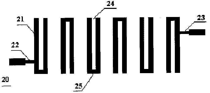 Micro-strip resonator with comb-shaped structure and filter thereof