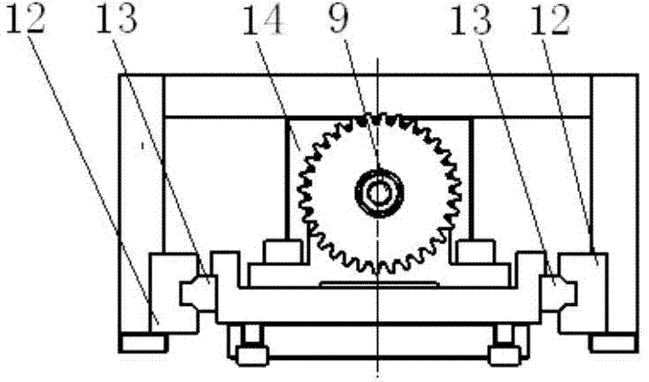 Ultrasonic testing device for circumferential weld of cylinder of nuclear reactor pressure vessel