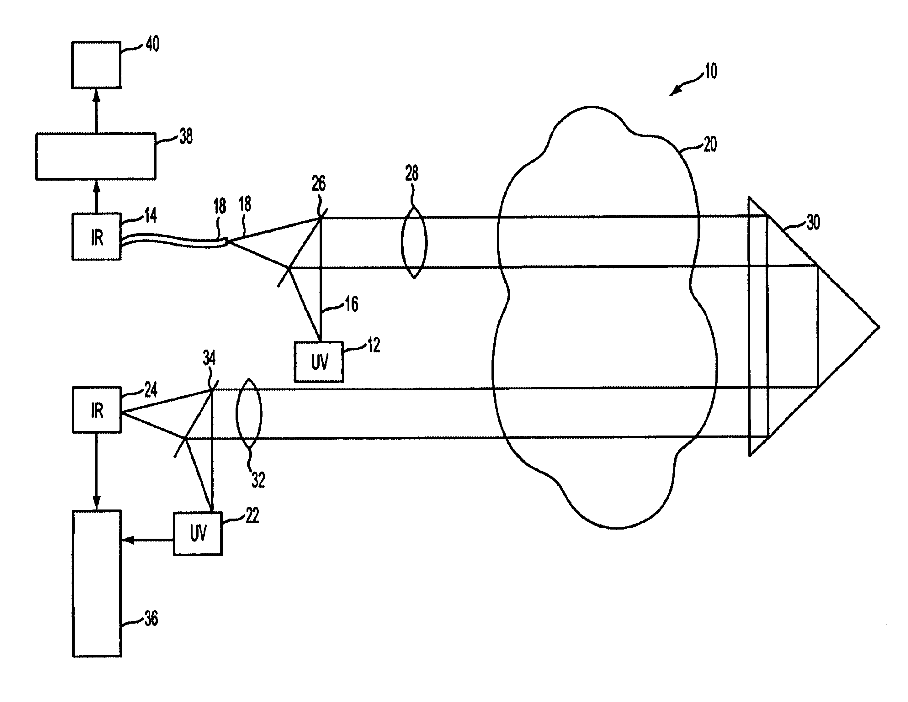 Method and apparatus for measuring particulates in vehicle emissions