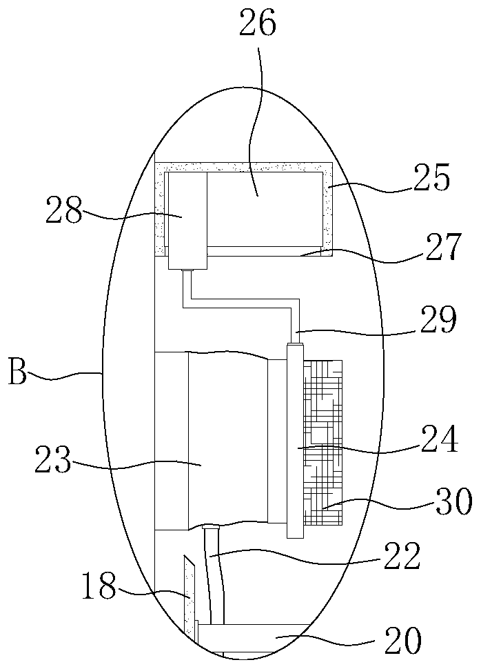 Laser marking device for automobile parts