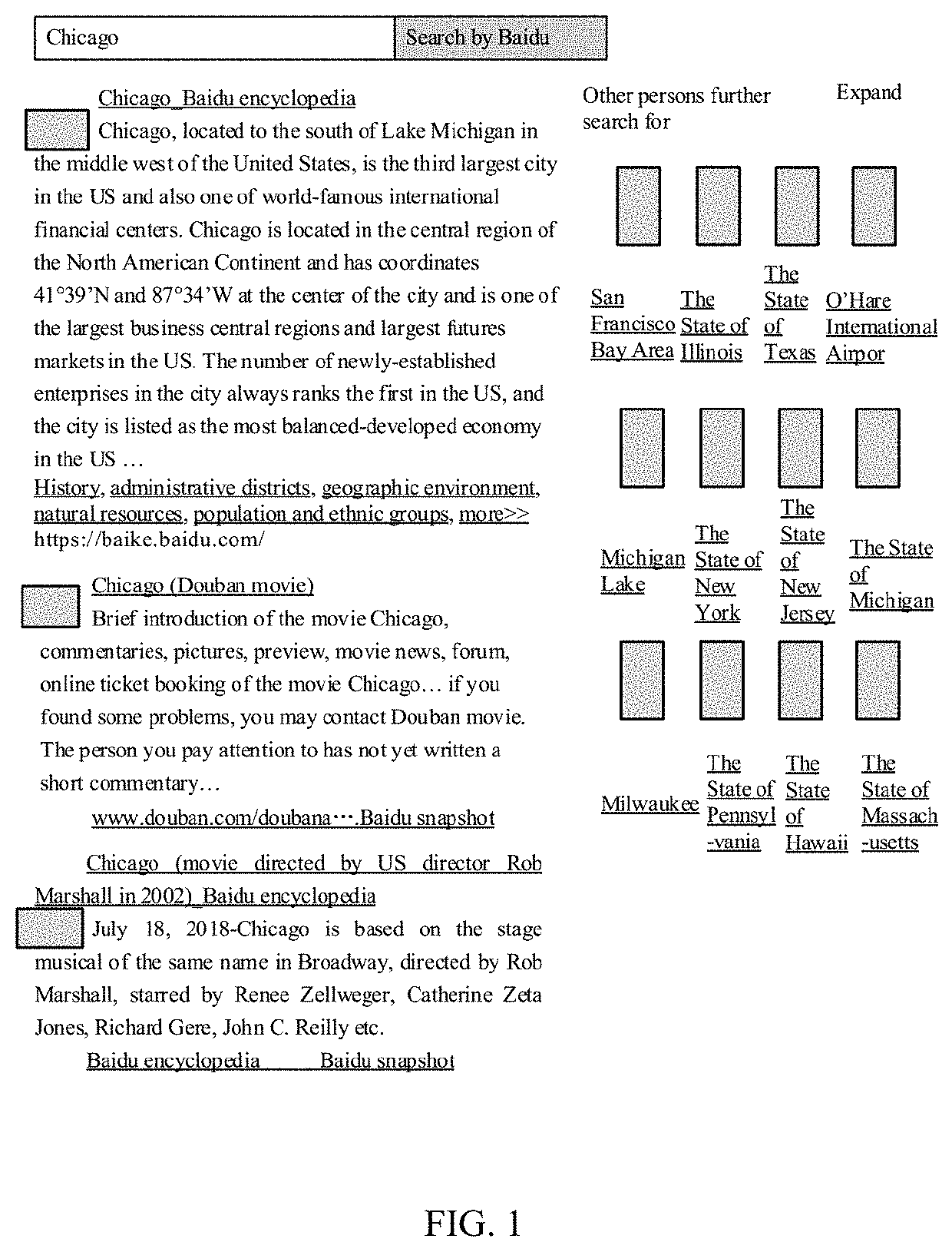 Method, apparatus, device and computer storage medium for determining search result