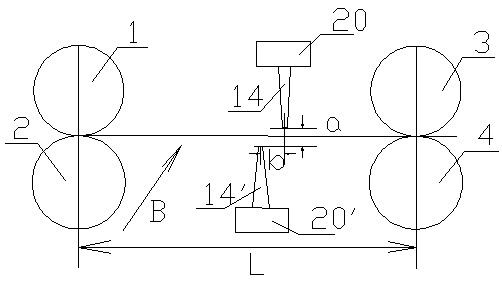 Device for improving strength of ring-spun yarn by gas stimulation method