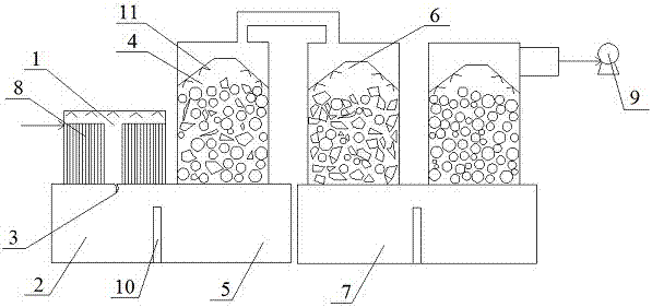 Chroming mist recycling method