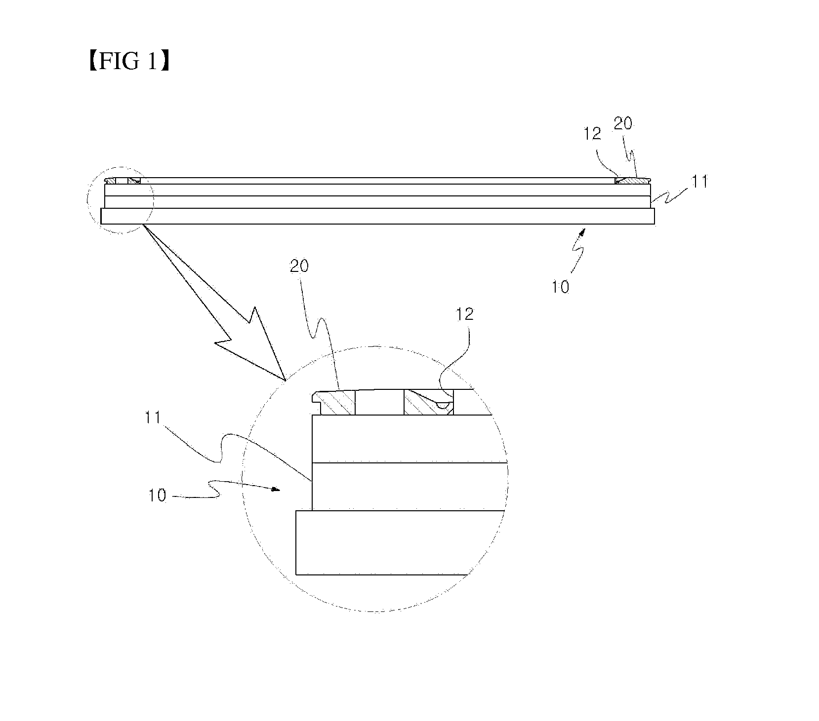 Edge ring cooling module for semi-conductor manufacture chuck