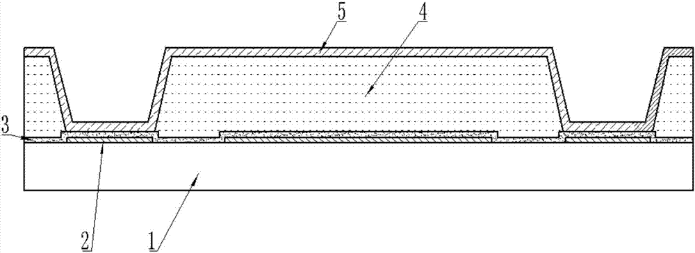 Infrared detector with a titanium oxide thermosensitive layer prepared by oxidation method and preparation method thereof