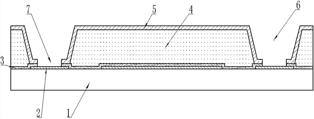 Infrared detector with a titanium oxide thermosensitive layer prepared by oxidation method and preparation method thereof