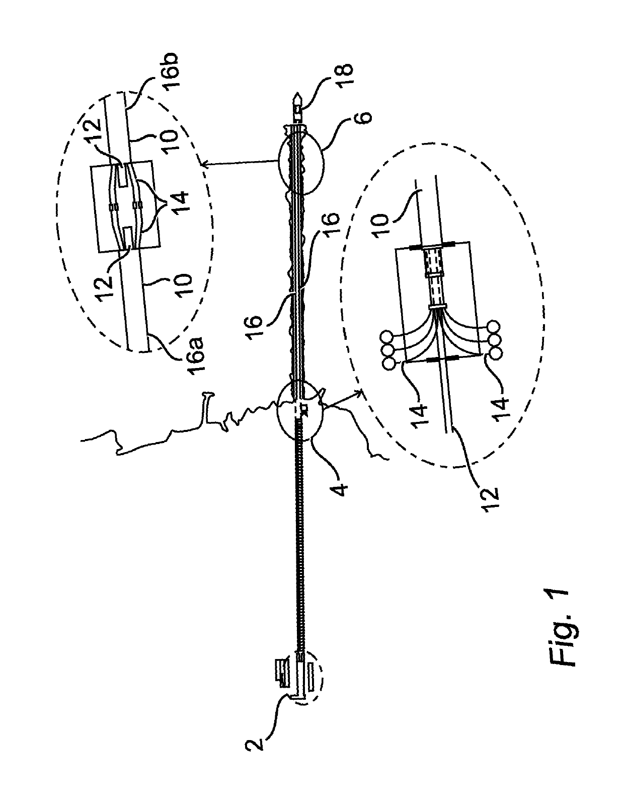 PIP trace heating connection assembly