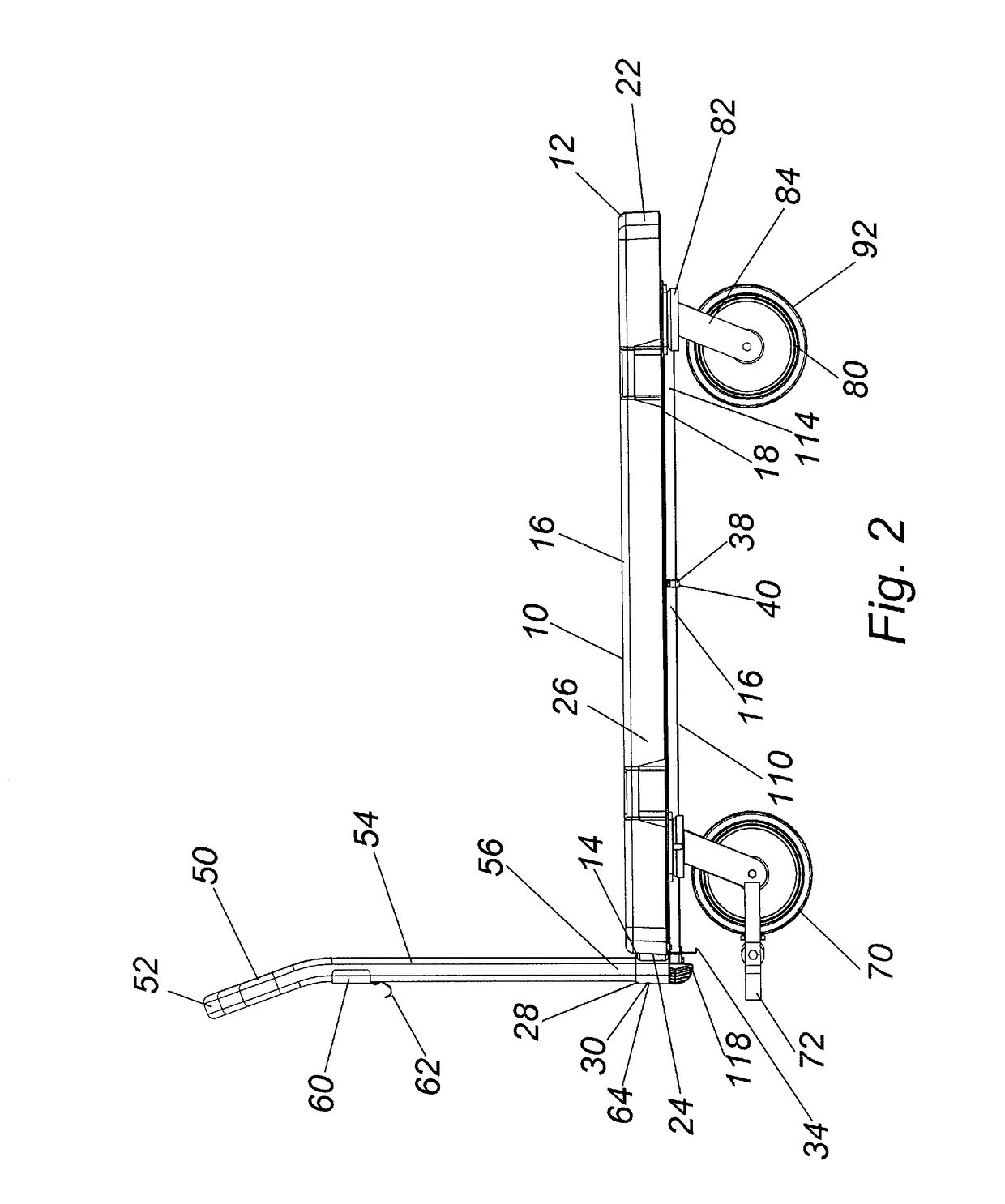 Swivelable and unidirectional platform truck