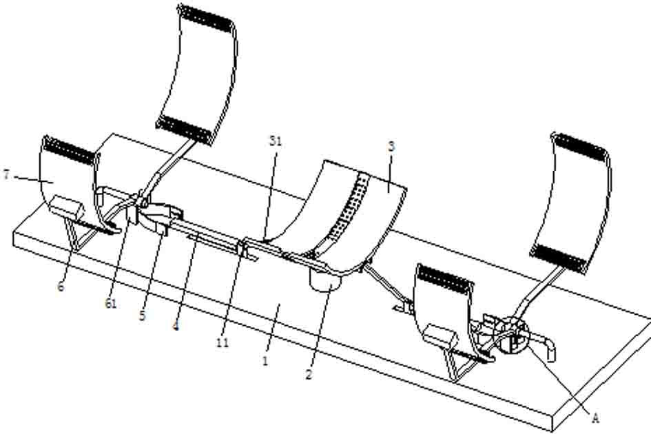 Pipeline welding opening supporting equipment