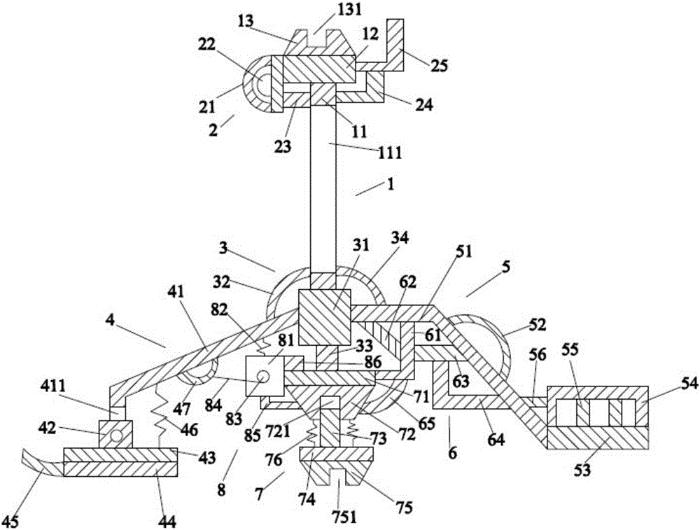 Pediatric oral examination tongue pressing system for medical instrument