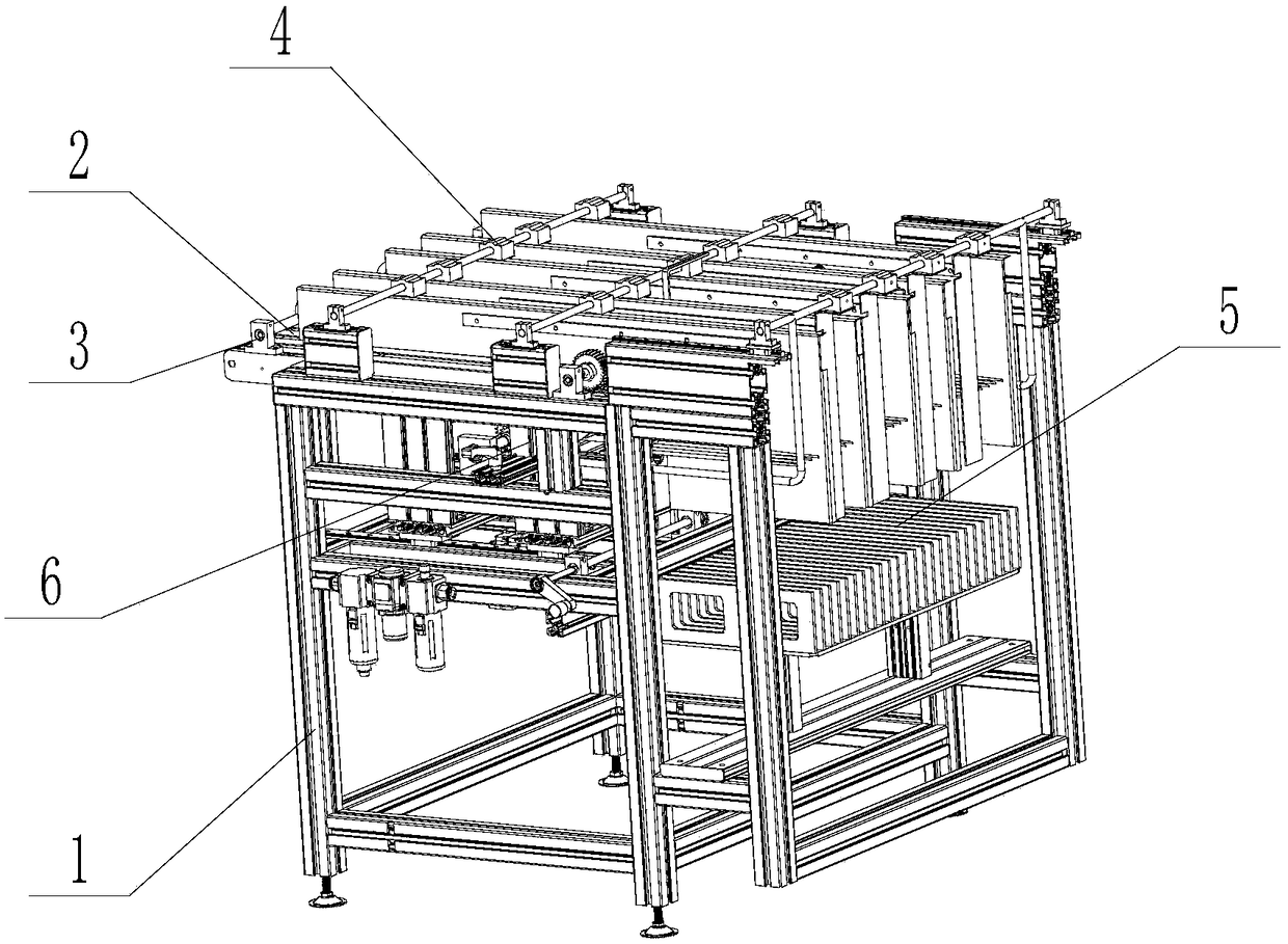 High-speed intelligent identification bag sorting machine