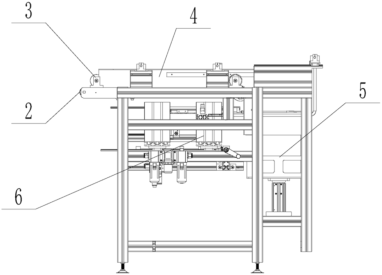 High-speed intelligent identification bag sorting machine