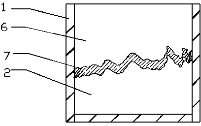 Method for copying joint waviness by artificial rock material and experimental method